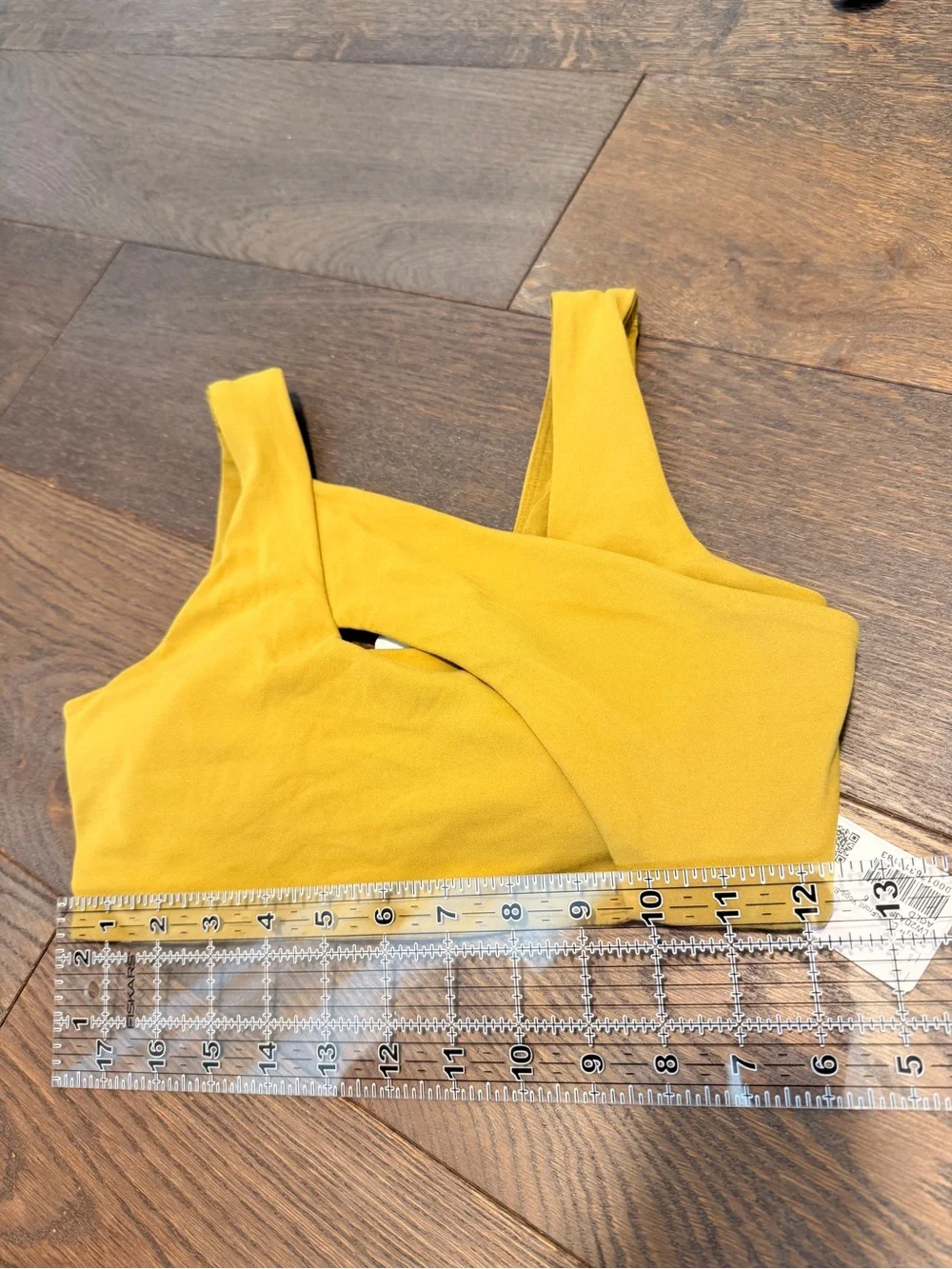 lululemon Nulu Cross-Front Yoga Bra in Auric Gold - Picture 9 of 10